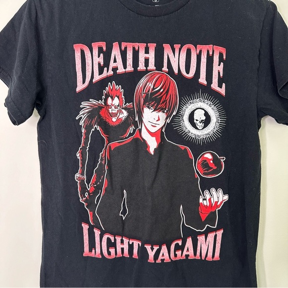 Death Note Light Yagami Anime T-Shirt Size Small - Picture 2 of 8